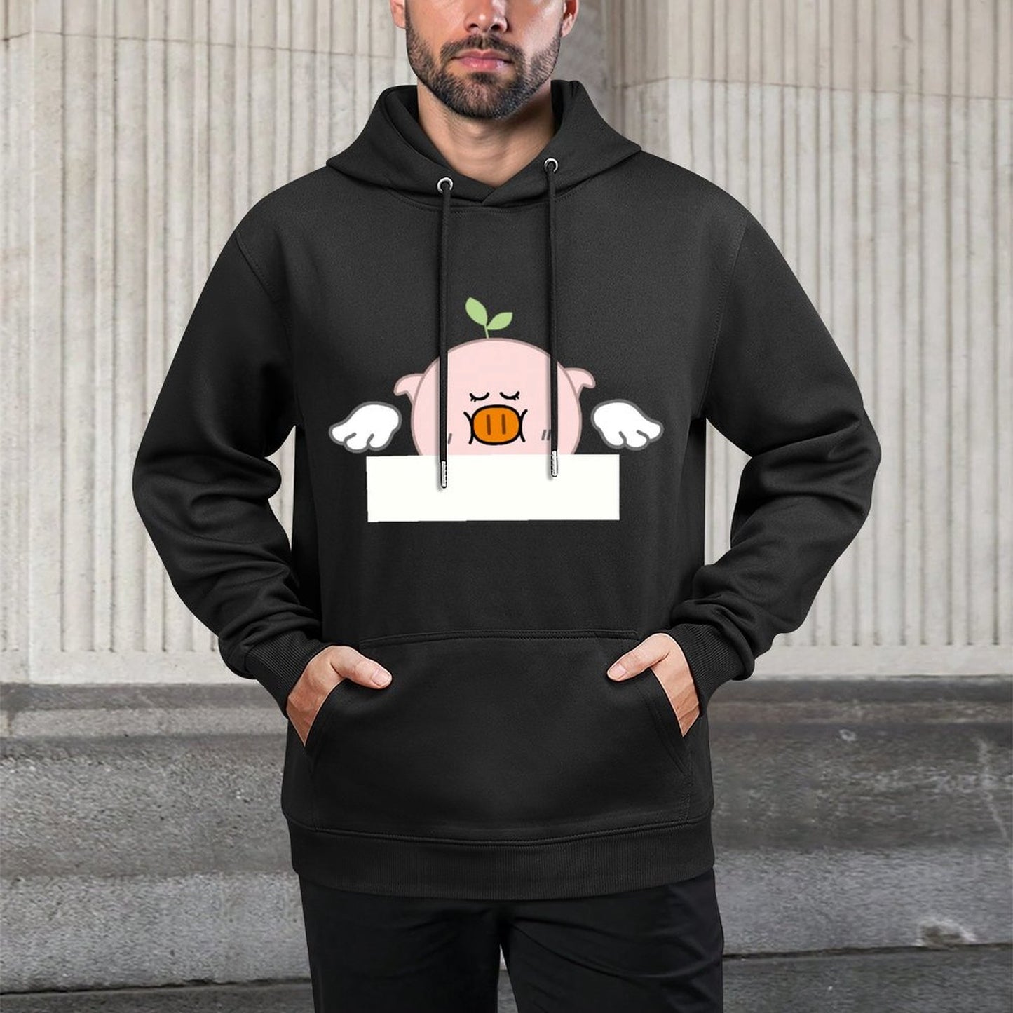 TrueStyle Soft Front Graphic Hoodies