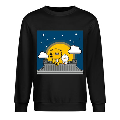 IPBR 250g Crew Neck Long Sleeve Sweatshirt Front GraphicCrew Neck Long Sleeve Sweatshirt4003872