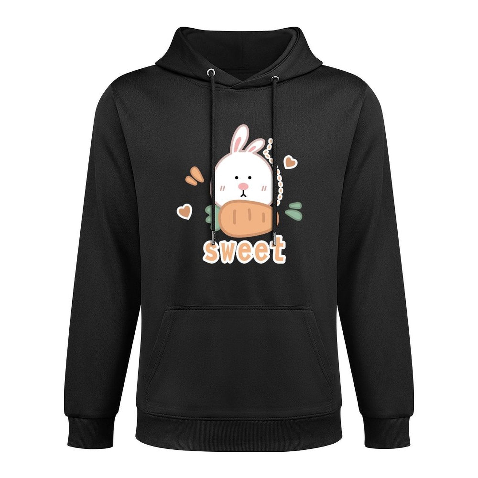 Tear-Resistant Cotton Front Graphic Hoodies