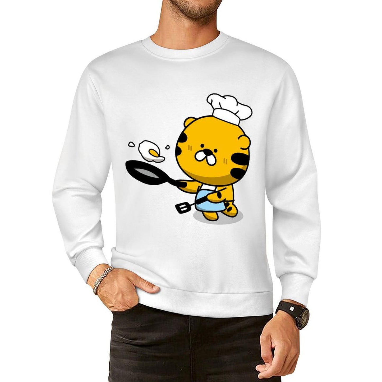 Front Patterned Long Sleeve TopDesign-Your-Own SimpleFit