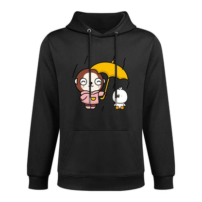 TimelessStyle Sleek Front Graphic Hoodies