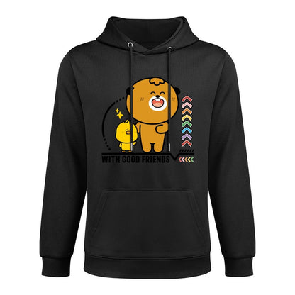 Front Graphic HoodiesDurable ComfortFit