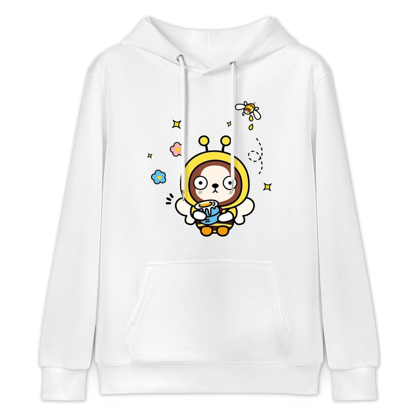 Regular Bold Front Graphic Hoodies