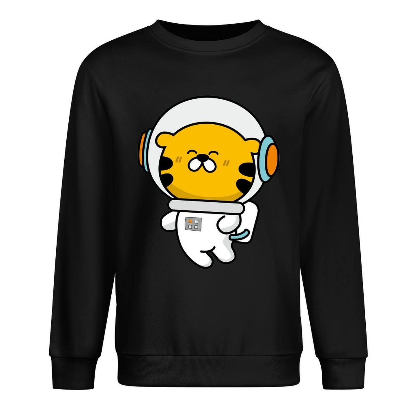 Front Patterned Long Sleeve TopStudio Colorfast