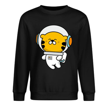 Front Patterned Long Sleeve TopStudio Colorfast