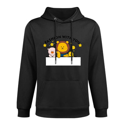 SoftTouch ActiveLine Front Graphic Hoodies