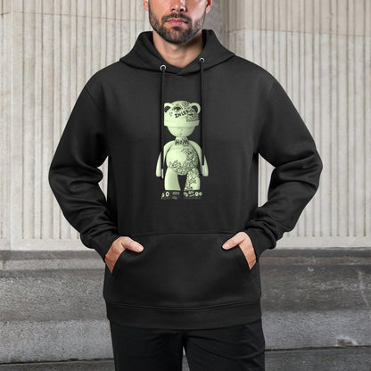IPIB 250g Hooded Pocket Sweatshirt Front GraphicMen's Hooded  Sweatshirt6000109-6