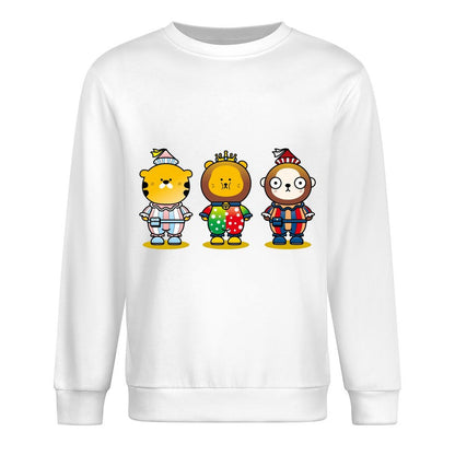 Front Patterned Long Sleeve TopRelaxed Heritage