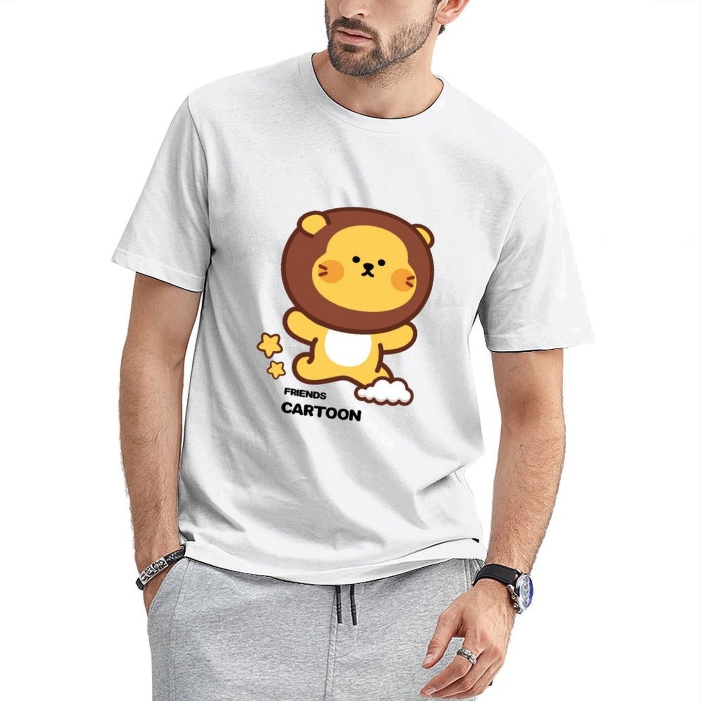 Minimalist Street Front Graphic T-shirt