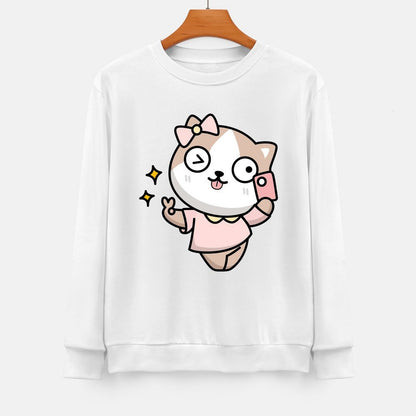 Front Patterned Long Sleeve TopComfortLine Promotional