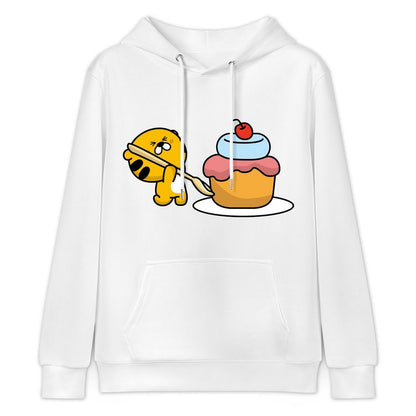 Solid SoftLine Front Graphic Hoodies