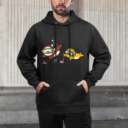 IPBR 250g Hooded Pocket Sweatshirt Front GraphicMen's Hooded  Sweatshirt4000846