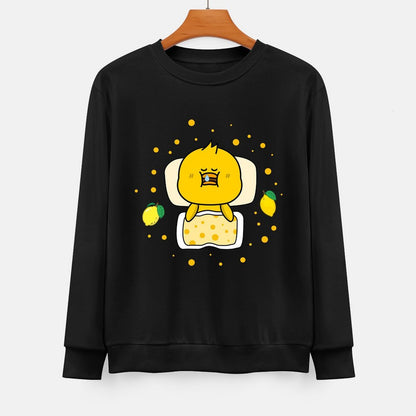  Front Patterned Long Sleeve TopEssential 100% Cotton