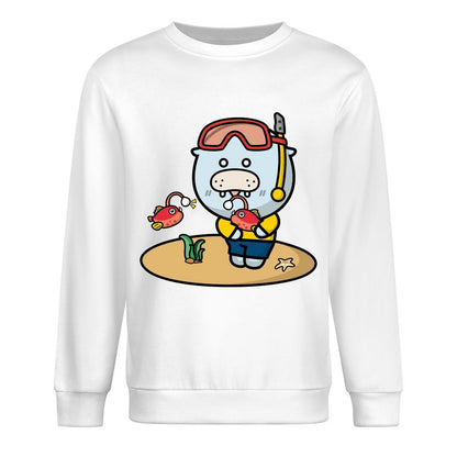 Front Patterned Long Sleeve Top Studio YearRound
