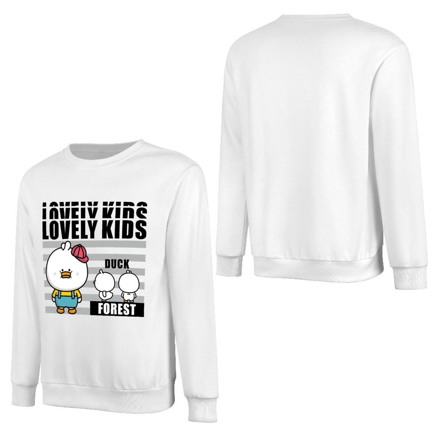 Front Patterned Long Sleeve TopWrinkle-Free Simple