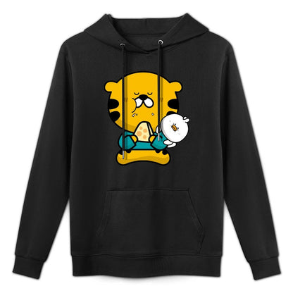 Timeless Relaxed Fit Front Graphic Hoodies