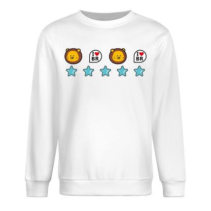 Front Patterned Long Sleeve TopCityStyle Unisex