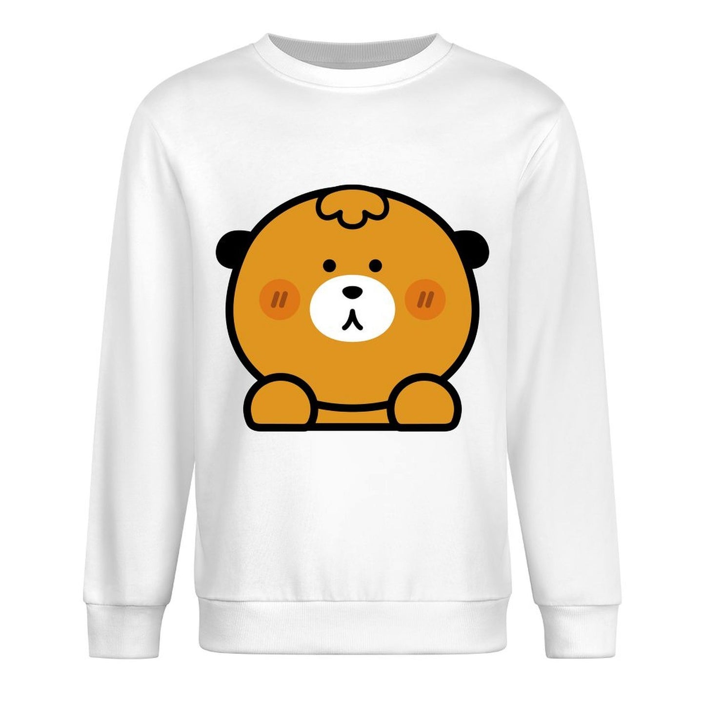 Front Patterned Long Sleeve TopTimelessComfort Neat