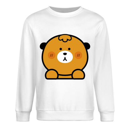 Front Patterned Long Sleeve TopTimelessComfort Neat