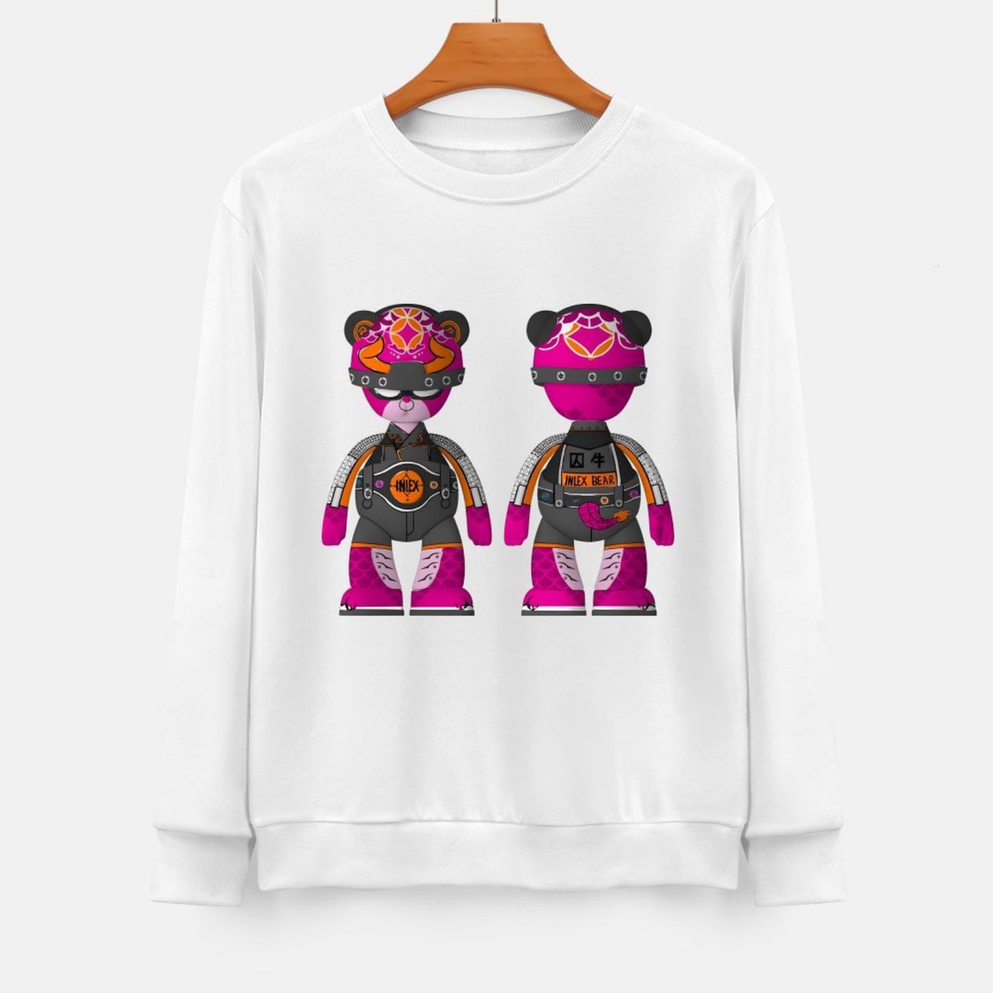 Long Sleeve With Front PatternCotton Minimalist