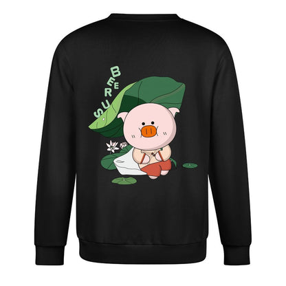 Crew Neck Long Sleeve Sweatshirt 4000606