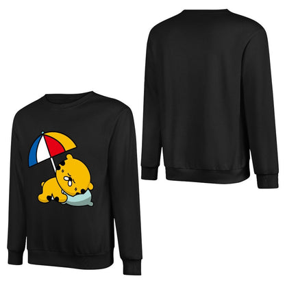 Front Patterned Long Sleeve TopClassicLine Everyday