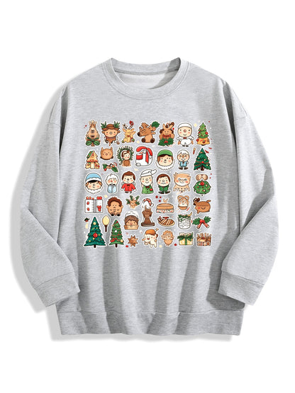 Customized Christmas-themed hoodies Multiple pictures