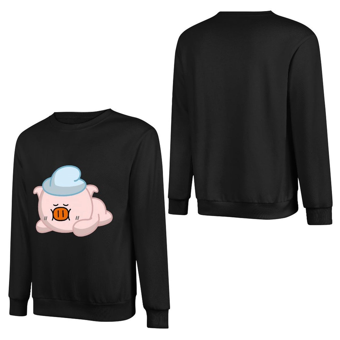 Front Patterned Long Sleeve TopClean Edges Eco / Sustainable