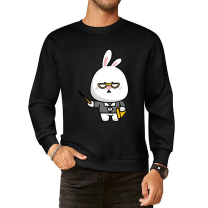 Front Patterned Long Sleeve TopSmoothWear Softstyle