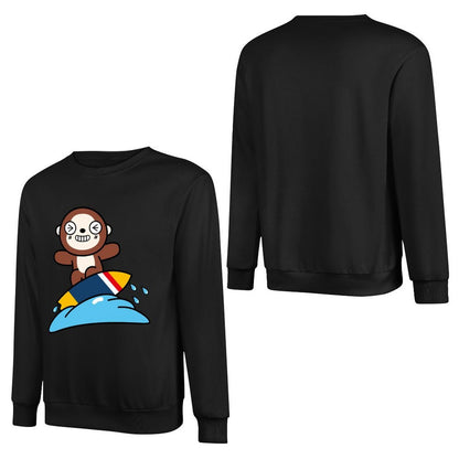 Front Patterned Long Sleeve TopOutdoor Fresh