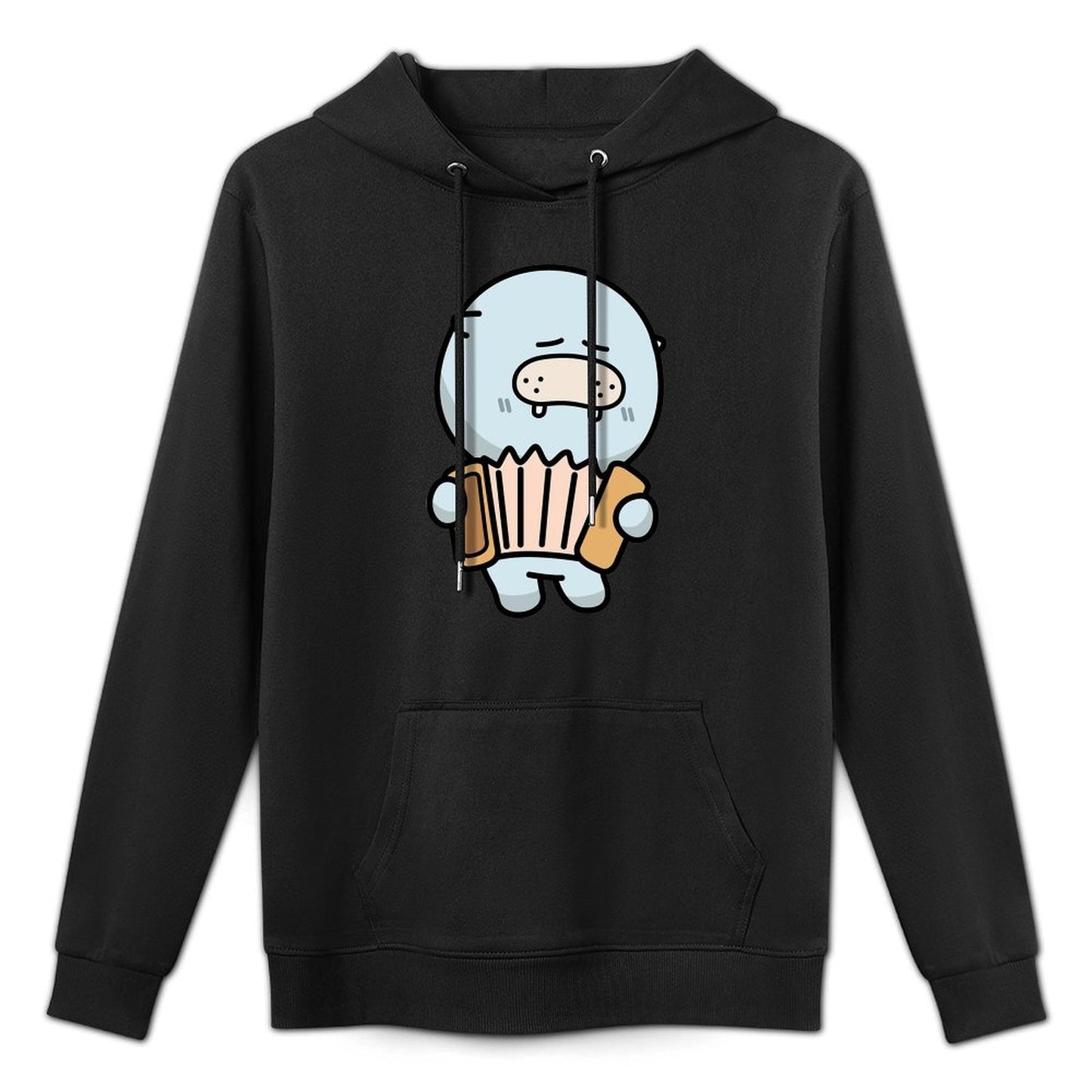 Slim Fit Moisture-Wicking Front Graphic Hoodies