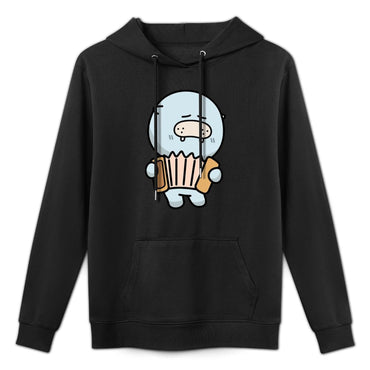 Slim Fit Moisture-Wicking Front Graphic Hoodies