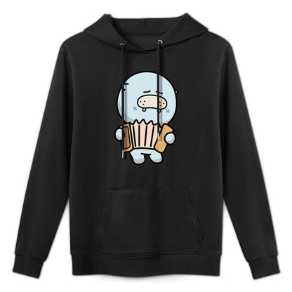 Slim Fit Moisture-Wicking Front Graphic Hoodies