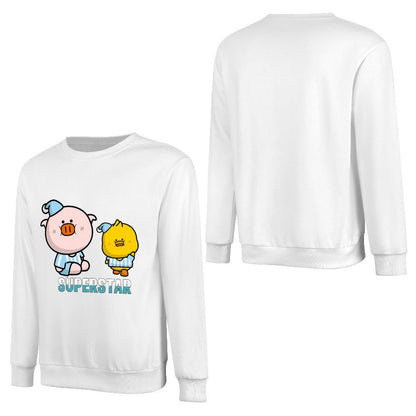 Front Patterned Long Sleeve TopSignature EverydaySeries