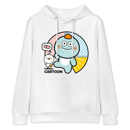 LooseFit DailyFit Front Graphic Hoodies