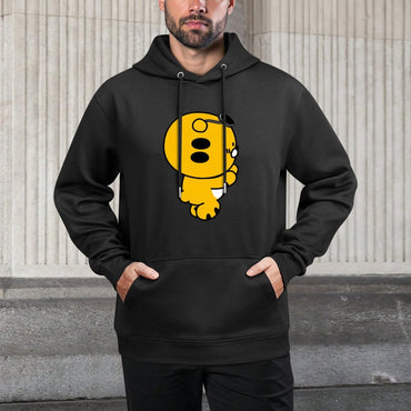 IPBR 250g Hooded Pocket Sweatshirt Front GraphicMen's Hooded  Sweatshirt4000740