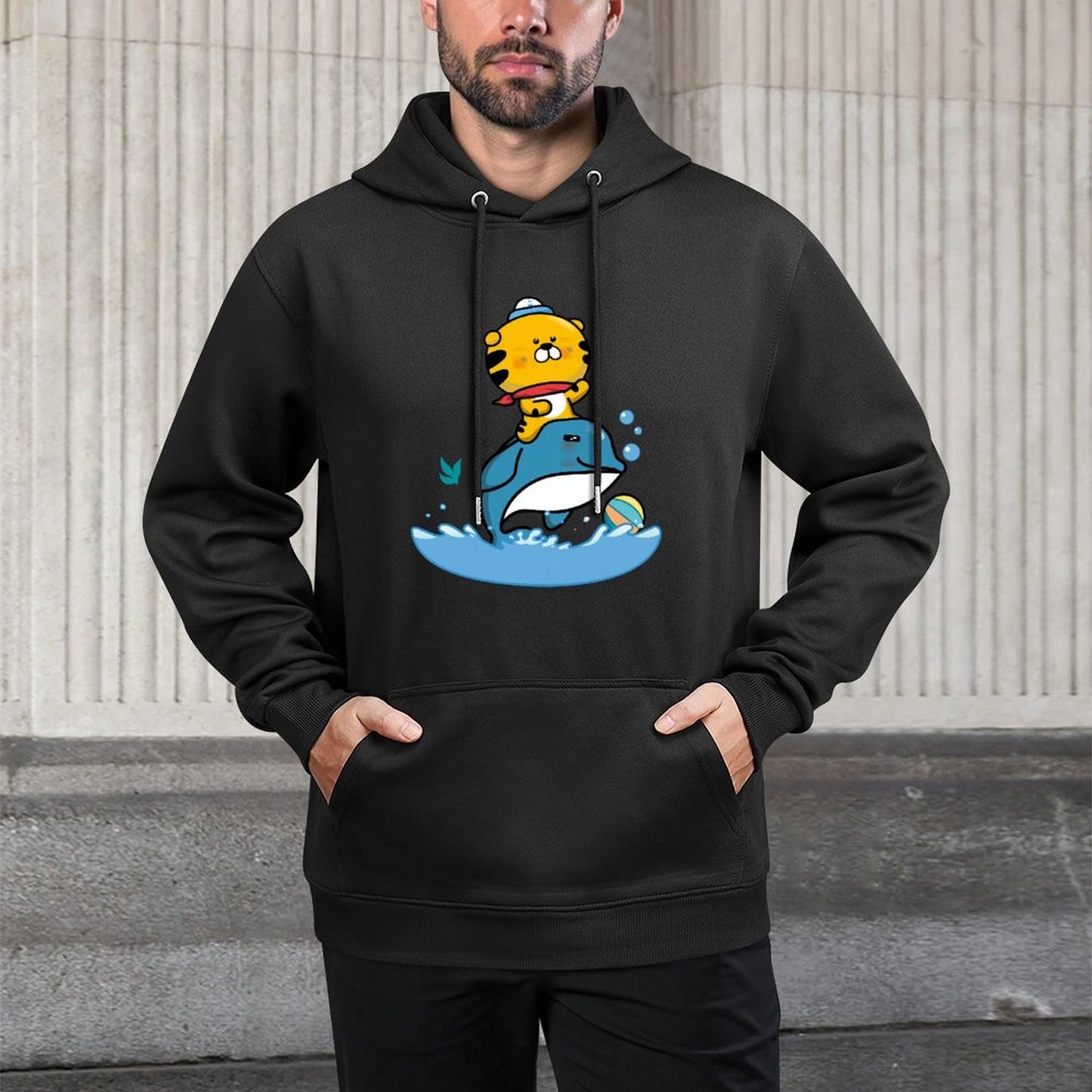 Street LooseFit Front Graphic Hoodies