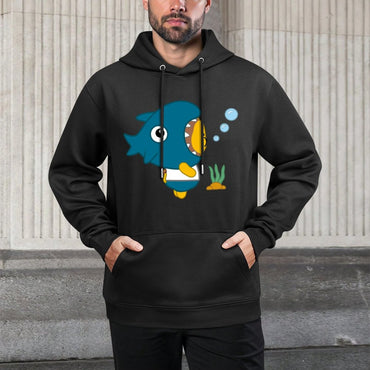 IPBR 250g Hooded Pocket Sweatshirt Front GraphicMen's Hooded  Sweatshirt4000796