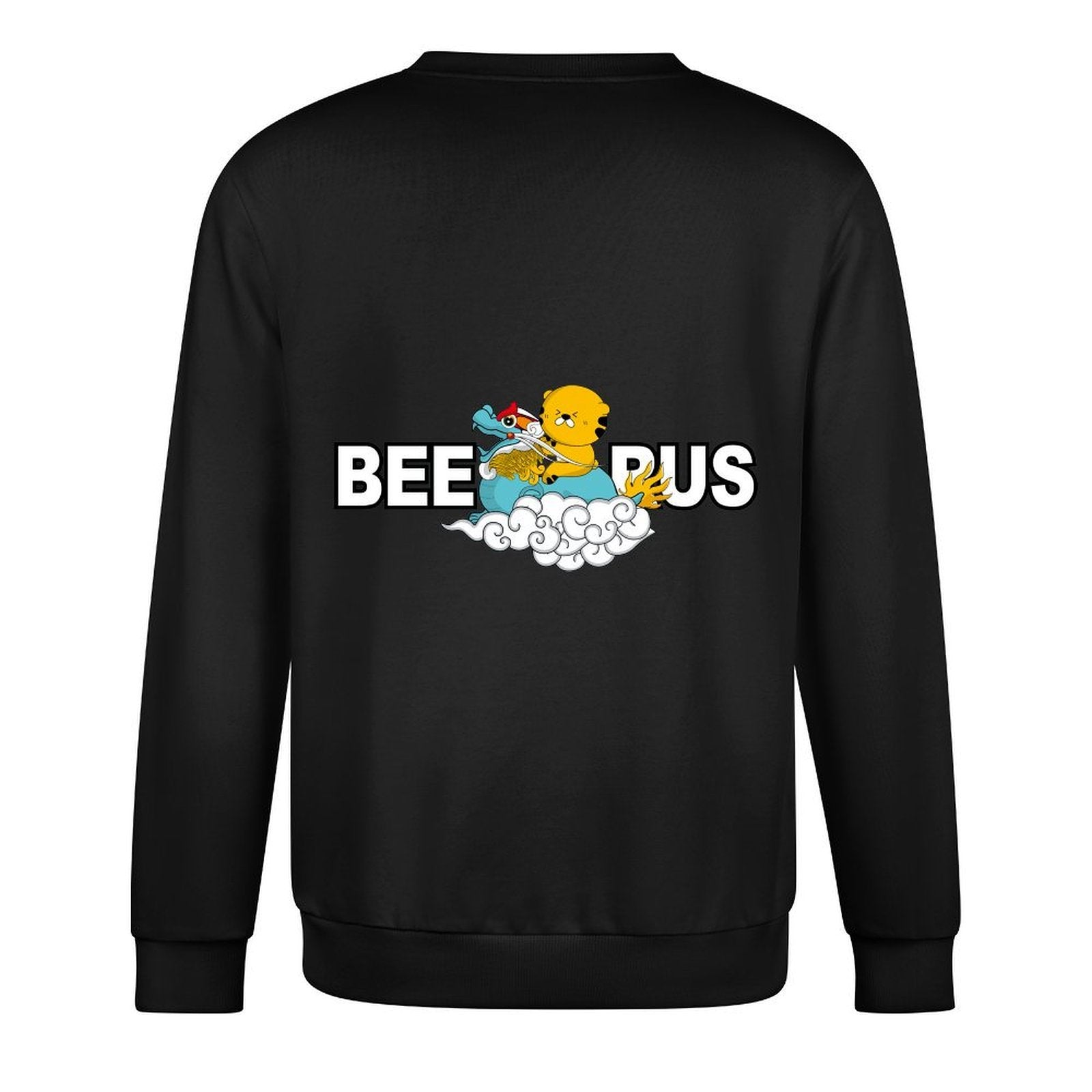 Long-sleeved crew neck sweatshirtLogo-Ready Slim Fit Long Sleeve