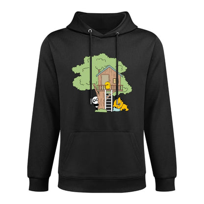 Retro Fade-Proof Front Graphic Hoodies