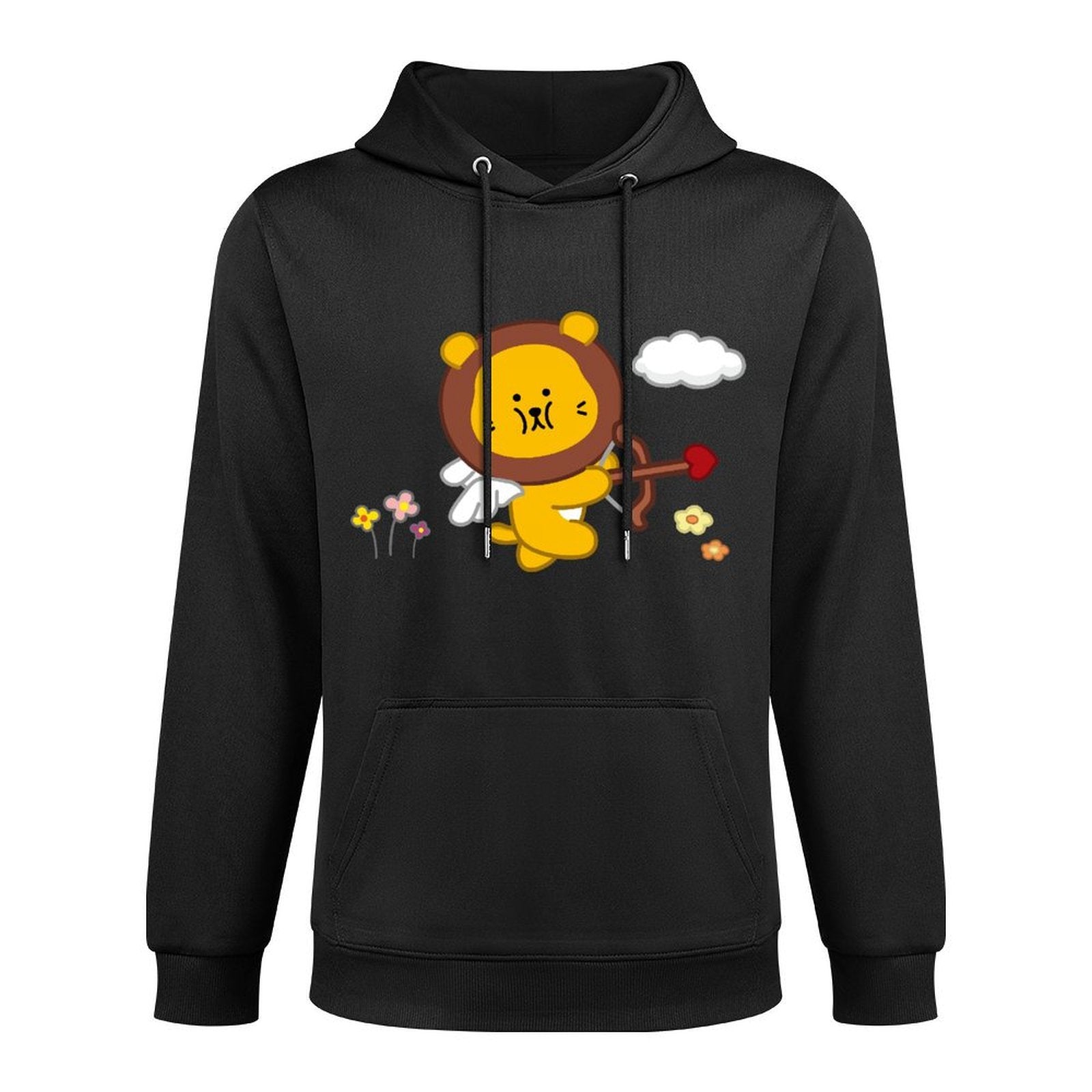 Front Graphic HoodiesColorfast Simple