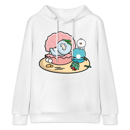 Sleek EverydayTee Front Graphic Hoodies