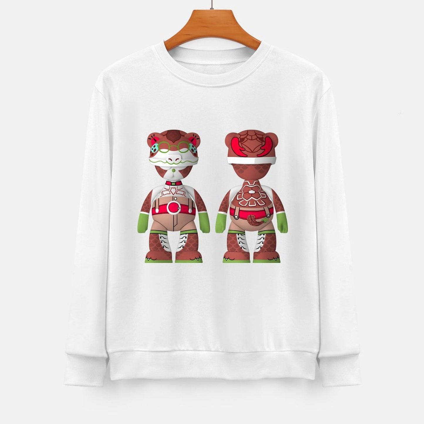 Long Sleeve With Front Pattern100% Cotton Heritage