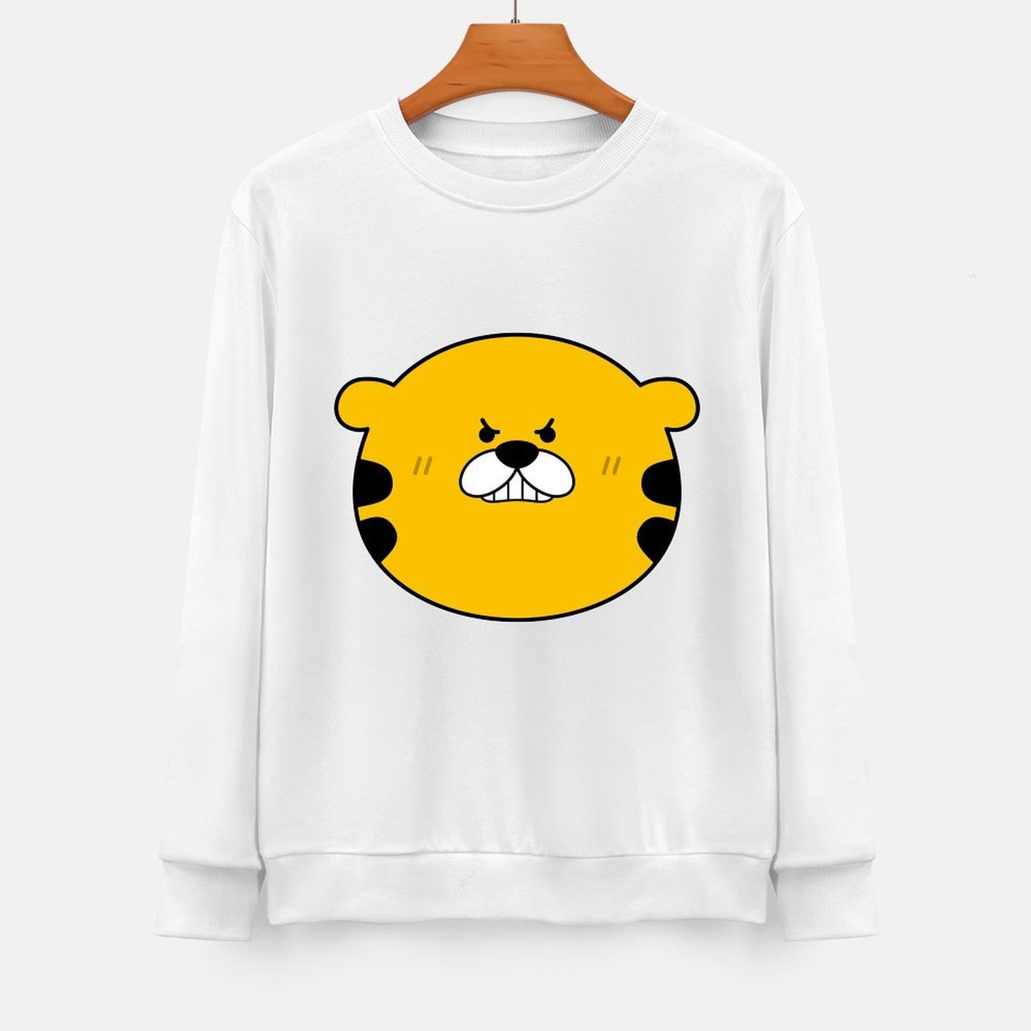 Front Patterned Long Sleeve TopStreetStyle Standard