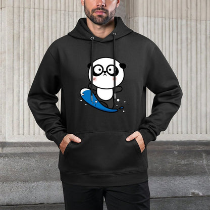 Fade-Resistant Modern Front Graphic Hoodies