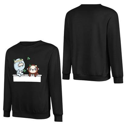 Front Patterned Long Sleeve TopNeutral CleanCut