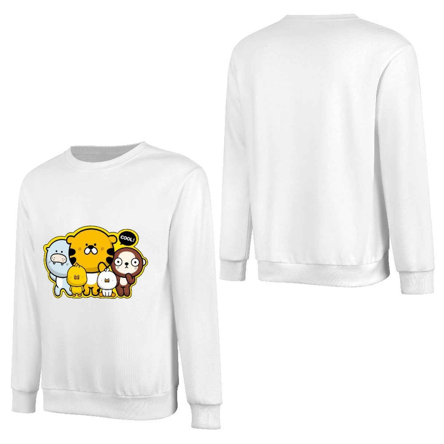 Front Patterned Long Sleeve TopTrueFit Vintage