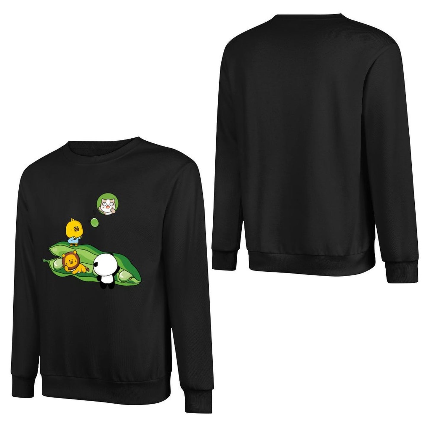 Front Patterned Long Sleeve TopSeries PureStyle