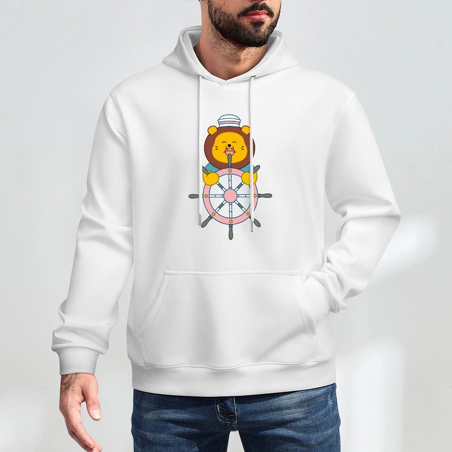 Promotional Vintage Front Graphic Hoodies