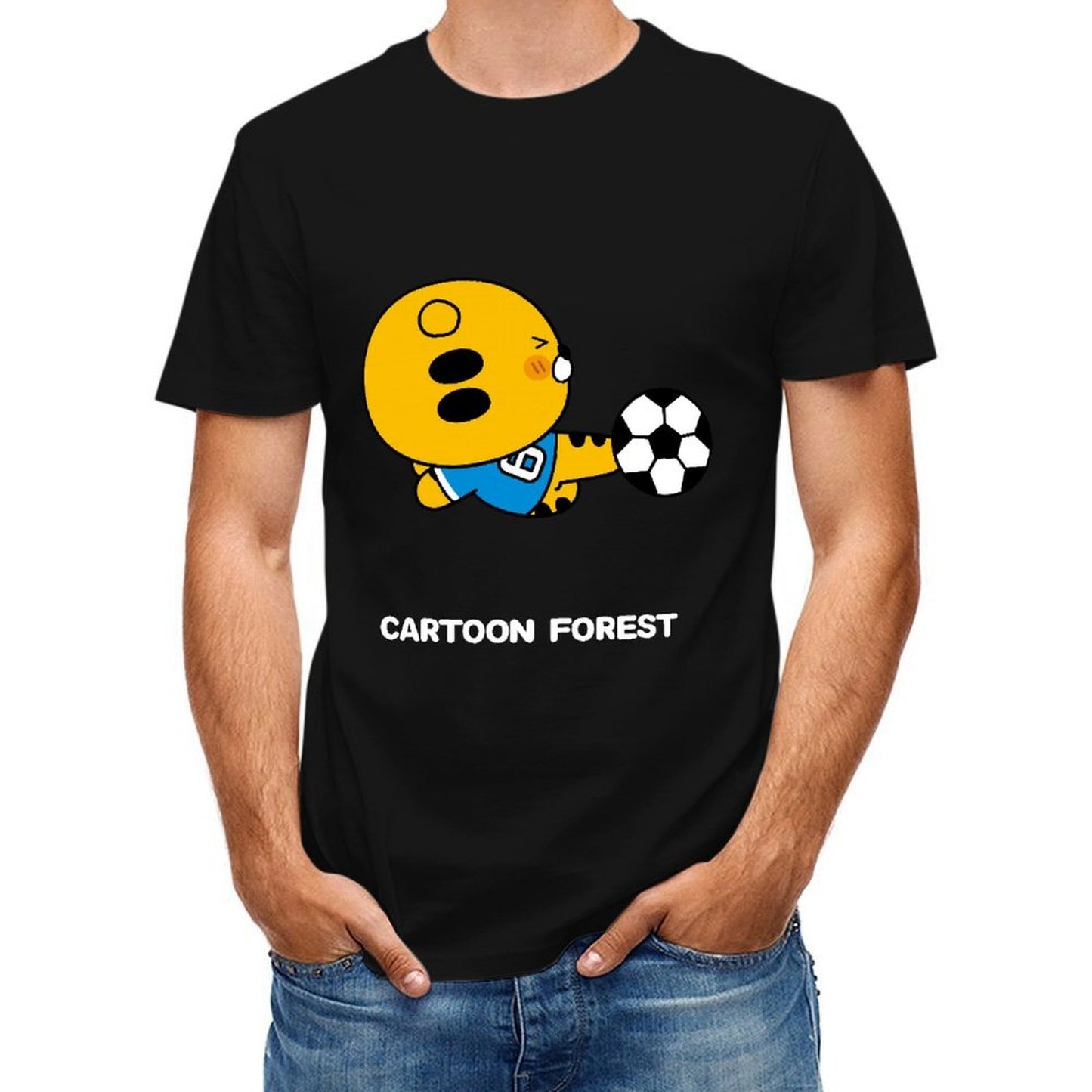 Chill Crewneck Front Graphic T-shirt